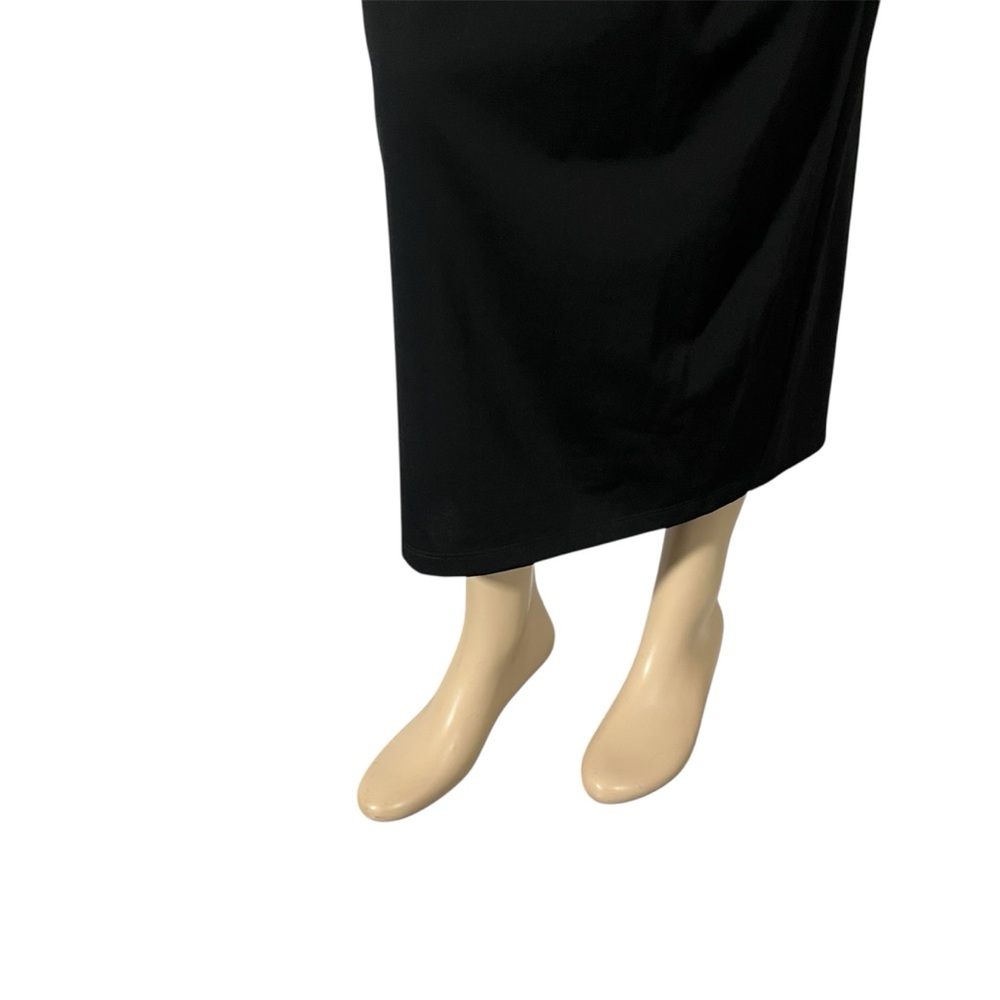 Max Mara Weekend Hans Black Jersey Midi Skirt - Picture 12 of 16